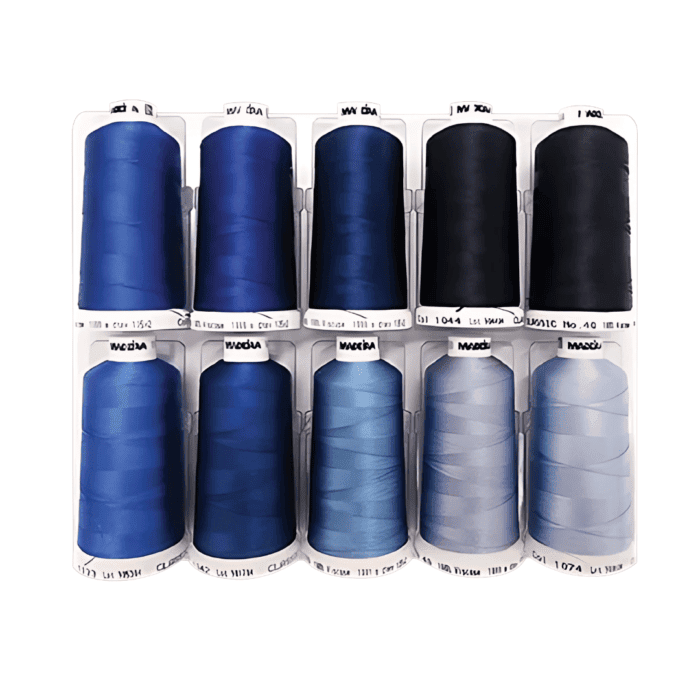 Madeira Classic Rayon No.40 Pack 911-Blue