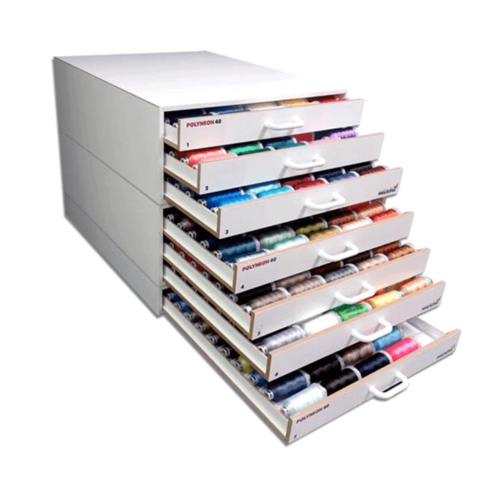 Madeira POLYNEON 40 Drawer set - Product Code 005PO4 A/B/C