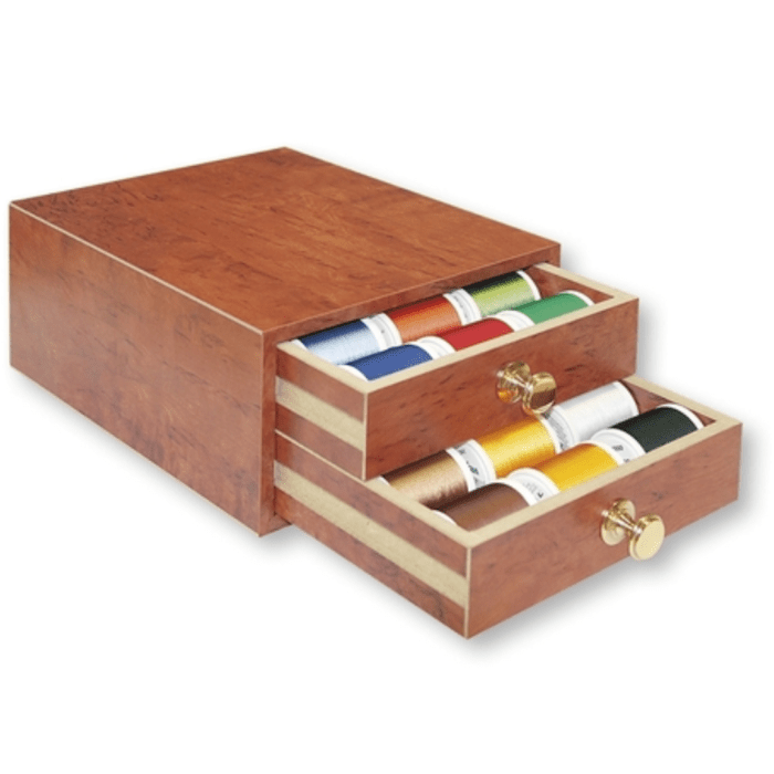 Madeira Rayon Two Drawer Treasure Chest