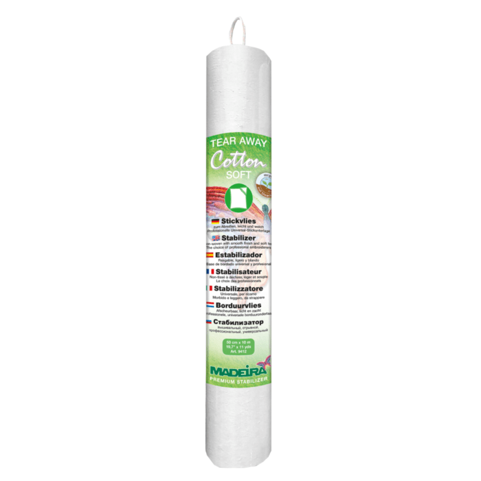 Madeira Cotton Soft Tear Away Stabilizer 50cm x 10mt