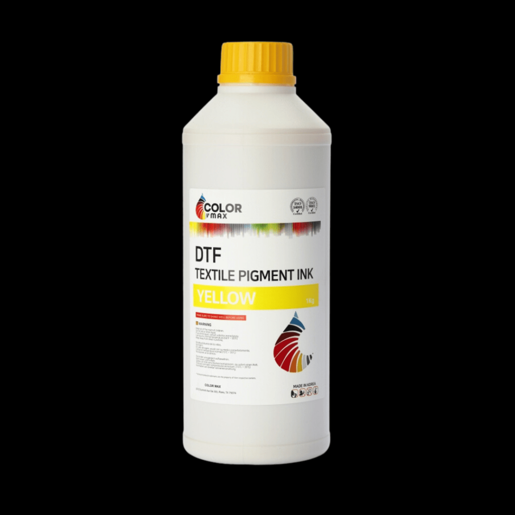 Dtf Ink Label DTF Ink - 1000ml - Yellow | Tajima Australia