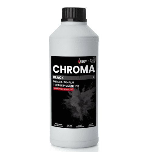 Color Prime Chroma DTF Ink - BLACK - 1LT