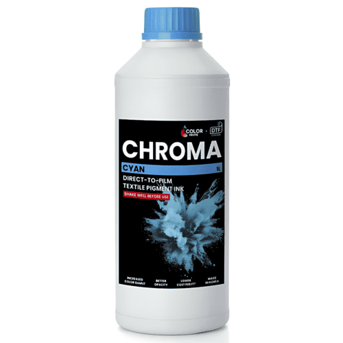 Color Prime Chroma DTF Ink - CYAN - 1LT