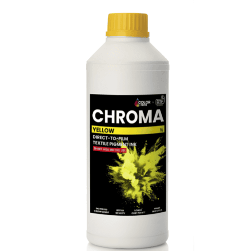Color Prime Chroma DTF Ink - YELLOW - 1LT